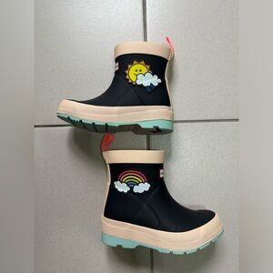 Sun & Rainbow Rubber Boots